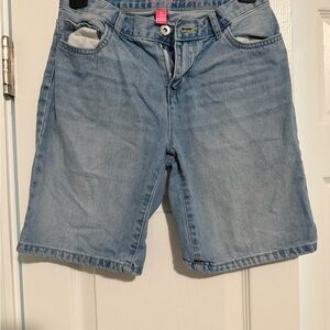 Place Girls Light Blue Jean Shorts